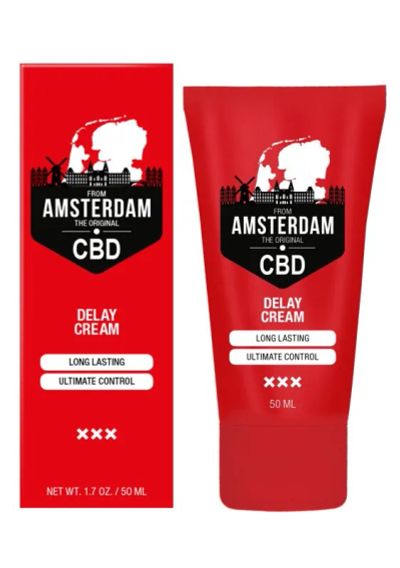 Лот: 22056286. Фото: 1. Крем-пролонгатор CBD from Amsterdam... Интимная косметика, смазки