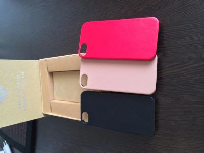Лот: 3860268. Фото: 1. Чехол для iPhone 5/5s натуральная... Чехлы, бамперы