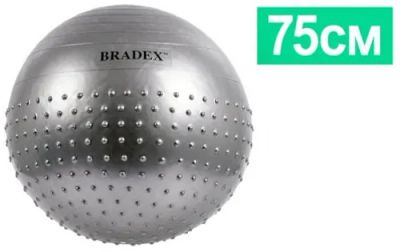 Лот: 25030260. Фото: 1. Мяч для фитнеса Bradex SF 0357... Фитнес, аэробика и гимнастика