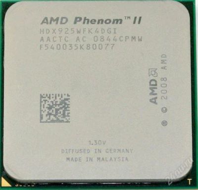 Лот: 2760392. Фото: 1. AMD Phenom II X4 Deneb 925 (AM3... Процессоры