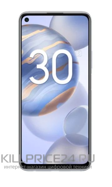 Лот: 16418806. Фото: 1. Honor 30S 6/128Gb, титановый серебристый. Смартфоны
