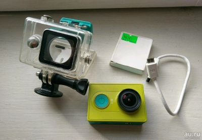 Лот: 13523305. Фото: 1. Xiaomi yi экшн-камера + новый... Экшн камеры