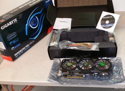 Лот: 9668572. Фото: 1. Видеокарта Gigabyte R9 280X GV-R928XOC-3GD. Видеокарты