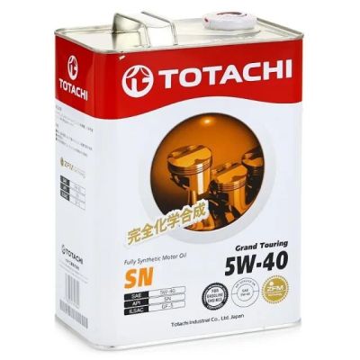 Лот: 10115642. Фото: 1. Totachi 5W-40 Grand Touring 4л. Масла, жидкости