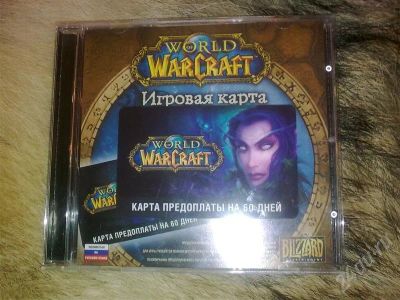 Лот: 616197. Фото: 1. WOW Карта предоплаты на 60 дней... Игры для ПК