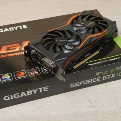 Лот: 14323590. Фото: 1. GTX 1050 на гарантии. Видеокарты