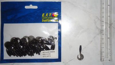 Лот: 2491688. Фото: 1. Твистеры уп.№ 13 E.F.T.Softlures... Прикормки, приманки