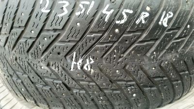 Лот: 16621872. Фото: 1. 235/45 R18 Nokian H-8 одно. Шины