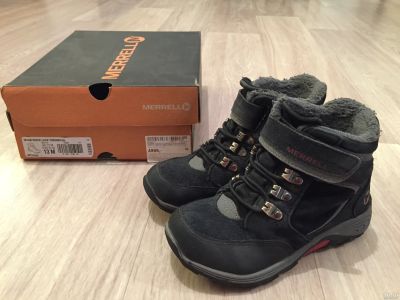 Лот: 13568431. Фото: 1. Ботинки детские утеплённые Merrell. Ботинки