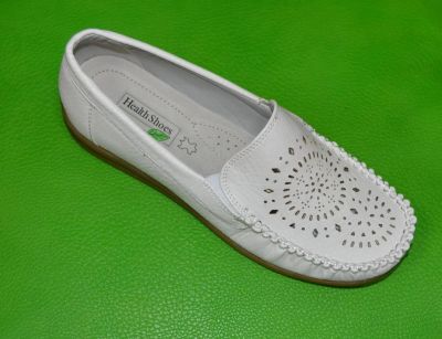 Лот: 7306703. Фото: 1. Удобные белые мокасины.(артикул... Мокасины