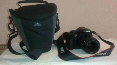 Лот: 6209596. Фото: 1. Canon EOS 1100D 18-55mm Kit. Цифровые зеркальные