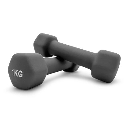 Лот: 22937463. Фото: 1. Гантель неопреновая 1кг UnixFit... Гантели