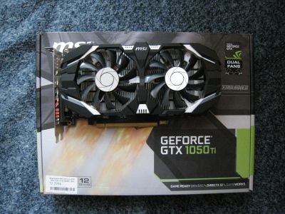 Лот: 12323797. Фото: 1. MSI Nvidia GeForce GTX 1050 Ti... Видеокарты