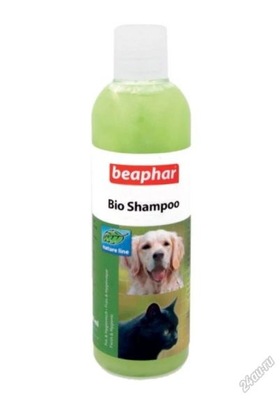 Лот: 5684884. Фото: 1. Шампунь от блох Beaphar Bio Shampoo... Косметика для животных