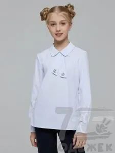Лот: 20582562. Фото: 1. Новая блузка для девочки с длинным... Рубашки, блузки, водолазки