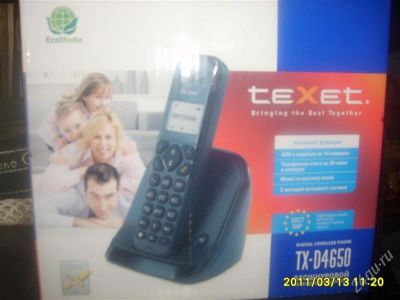 Лот: 909059. Фото: 1. Телефон бесшнуровой. DECT и радиотелефоны