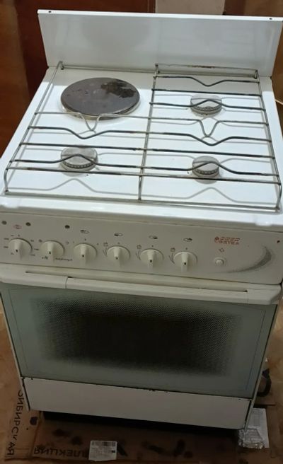 Лот: 23699980. Фото: 1. Плита газовая бу. Плиты, духовые шкафы, варочные поверхности