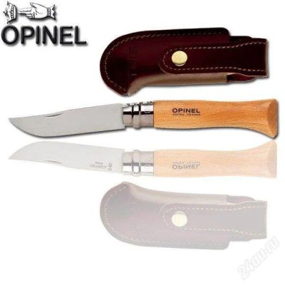 Лот: 1899157. Фото: 1. Легендарный нож OPINEL №8 с фирменным... Ножи, топоры