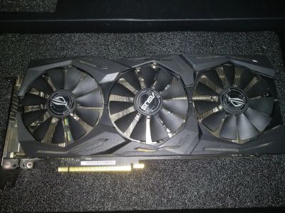 Лот: 17185142. Фото: 1. Видеокарта Asus GeForce GTX 1080... Видеокарты