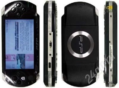 Лот: 395772. Фото: 1. PSP fat + 4 gb. Игровые приставки, консоли