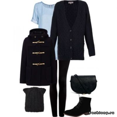Лот: 10264531. Фото: 1. Пальто Topshop темно-синее тёплое. Верхняя одежда