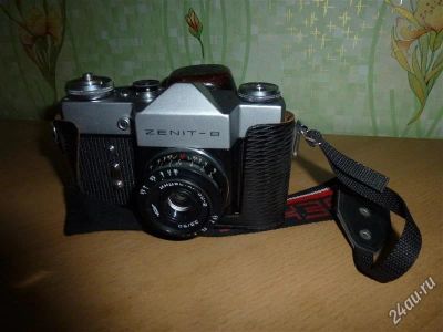 Лот: 2298363. Фото: 1. Зенит В (Объектив Индустар-50-2... Плёночные зеркальные