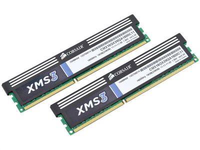 Лот: 9904071. Фото: 1. 16Gb (2 x 8Gb) DDR3-1600 Corsair... Оперативная память