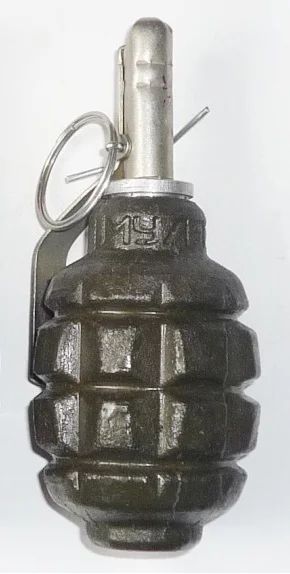 Лот: 7504012. Фото: 1. Муляж гранаты Ф1. Оружие
