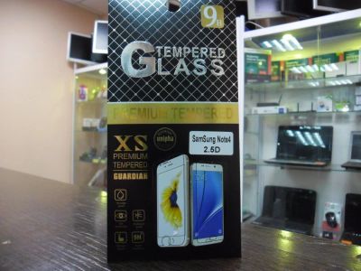 Лот: 9916281. Фото: 1. Защитное стекло Samsung Note 4... Защитные стёкла, защитные плёнки