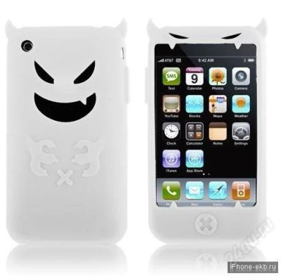 Лот: 1128357. Фото: 1. Силиконовый чехол iPHONE 3G\3GS. Чехлы, бамперы