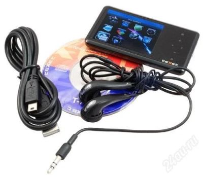 Лот: 962797. Фото: 1. mp3-плеер teXet T-790 Black 8... Плееры