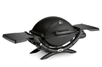 Лот: 9963781. Фото: 1. Гриль газовый Weber Q 1200, чёрный. Мангалы, грили, коптильни
