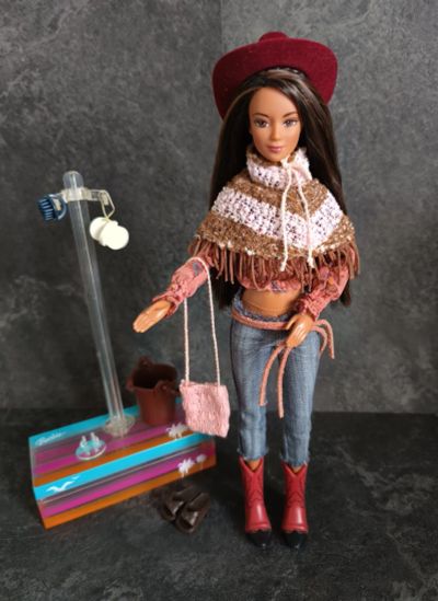 Лот: 21114237. Фото: 1. Кукла Barbie Cali Girl Lea Western... Куклы и аксессуары
