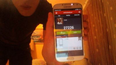 Лот: 3267981. Фото: 1. Galaxy S4 в идеале + дорогой смарт-чехол... Смартфоны