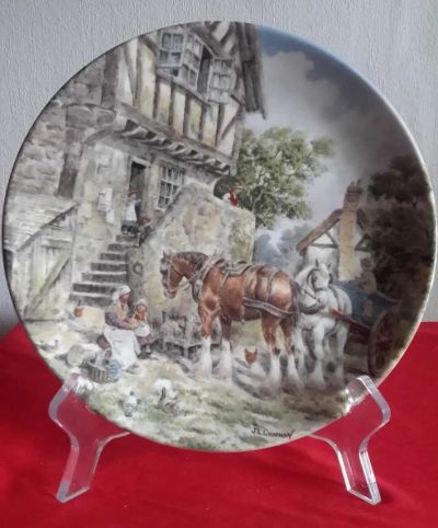 Лот: 11216571. Фото: 1. Wedgwood.1 Лим.кол.тарелка.Жизнь... Предметы интерьера и быта