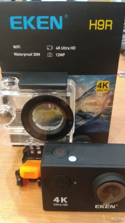 Лот: 9283142. Фото: 1. EKEN H9R wifi экшн-камера с пультом... Экшн камеры