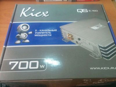 Лот: 11483420. Фото: 1. Kicx QS 2.160. Усилители