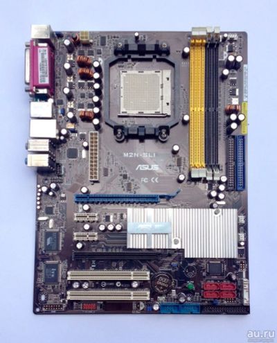 Лот: 17440313. Фото: 1. Asus m2n-sli. Материнские платы