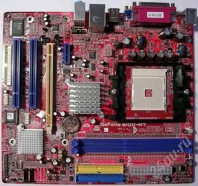 Лот: 1650526. Фото: 1. Biostar GeForce 6100-M7 socket754. Материнские платы