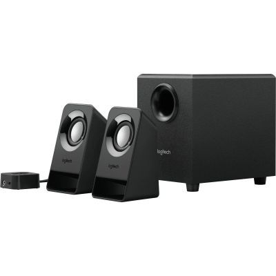 Лот: 14551917. Фото: 1. Компьютерная акустика 2.1: Logitech... Активные акустические системы