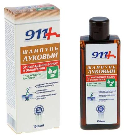 Лот: 25673407. Фото: 1. 911 Шампунь Луковый с экстрактом... Лекарства