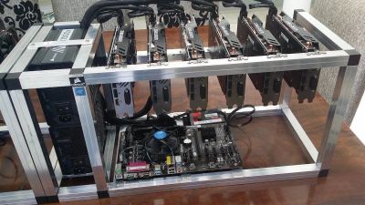 Лот: 18821075. Фото: 1. Майнинг ферма на rx 470-570. Майнинг фермы, товары для майнинга