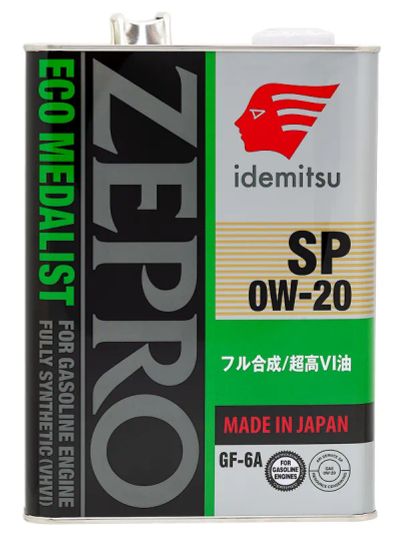 Лот: 8295052. Фото: 1. IDEMiTSU Zepro Eco Medalist 0W-20... Масла, жидкости