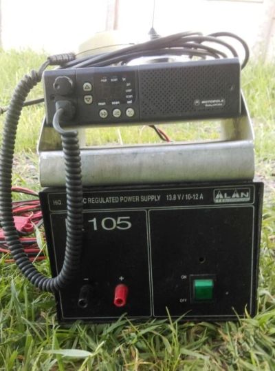 Лот: 5735321. Фото: 1. Радиостанция Motorola GM300 с... Рации, радиостанции