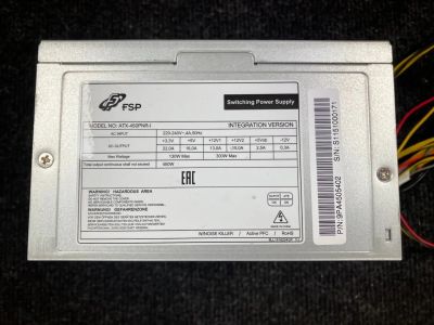 Лот: 21139550. Фото: 1. Б/У блок питания для компьютера... Корпуса, блоки питания