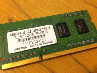 Лот: 3812516. Фото: 1. GDDR3-1333 1GB 128MX8. Оперативная память