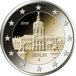 Лот: 15426614. Фото: 1. Германия 2 евро 2018 года. Берлин... Европа