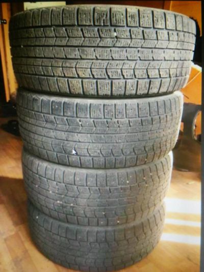 Лот: 12196321. Фото: 1. dunlop graspic комплект зимней... Шины