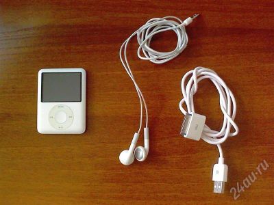 Лот: 447958. Фото: 1. Ipod nano 8 Gb, 3 поколение. Плееры