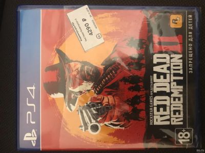 Лот: 13037765. Фото: 1. Red dead redemption 2 PS4. Игры для консолей